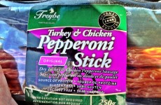 Turkey and Chicken Pepperoni